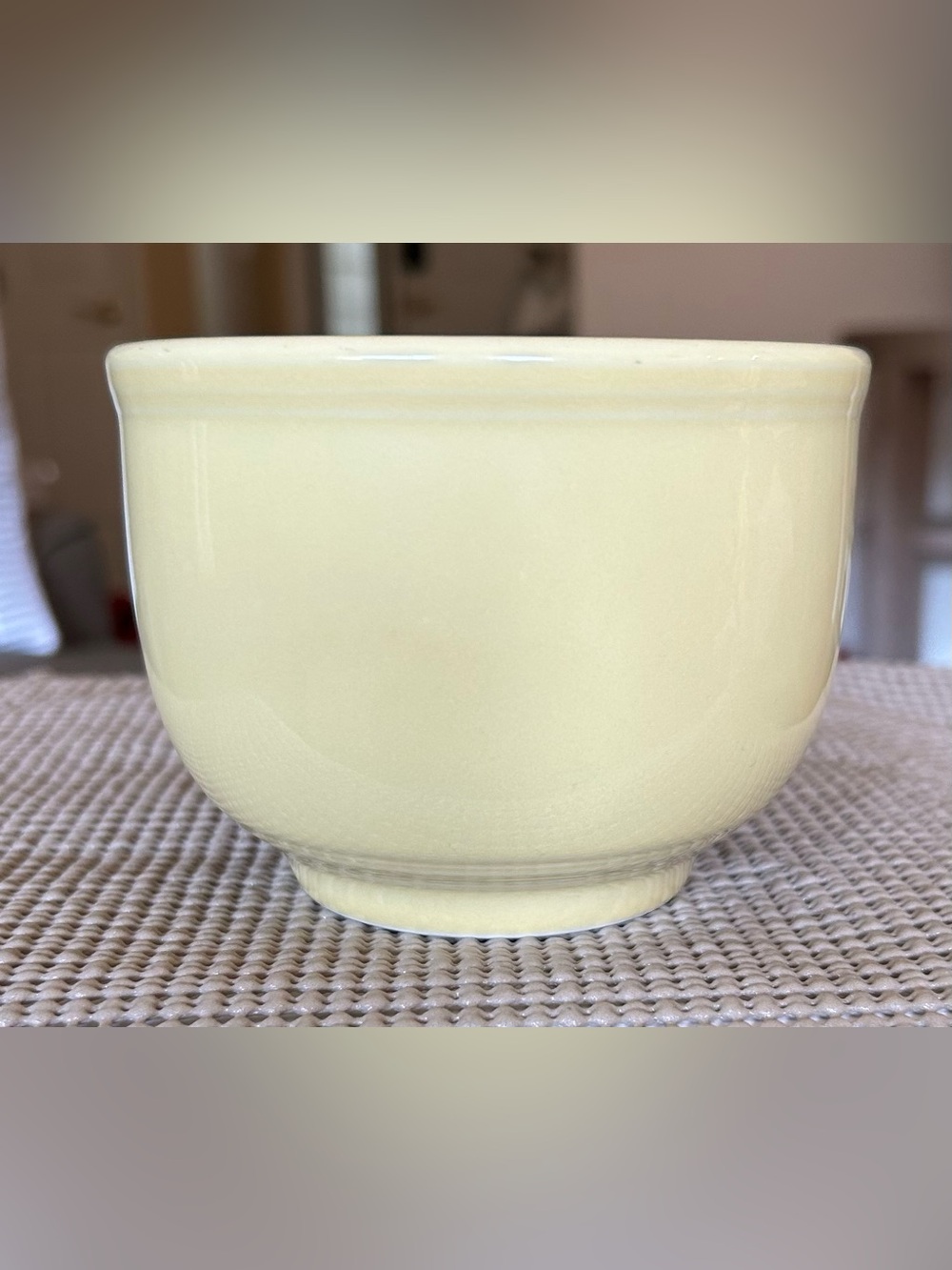 Homer Laughlin China Fiesta Yellow Collection 16oz Gusto Bowl-Retired Color
